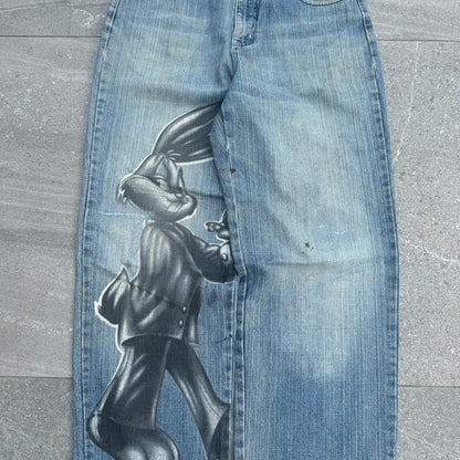 lot29 bugs bunny jeans - 32x32”