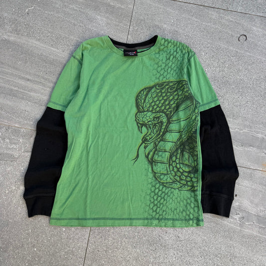2000s layered longsleeve - M