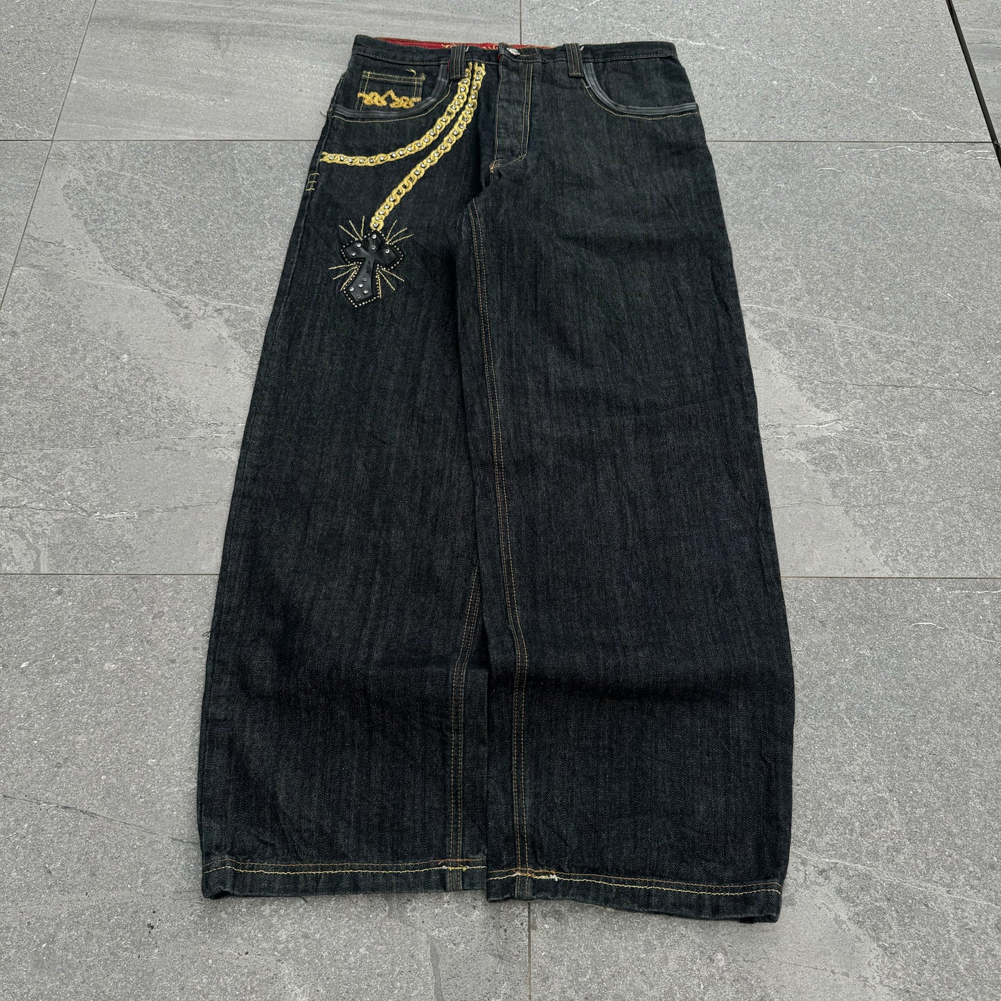 grail crown holder jeans - 34x32”