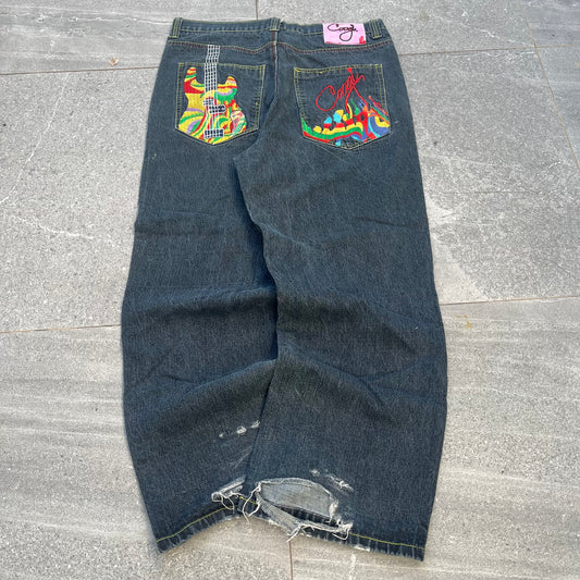 coogi guitar jeans - 38x30”