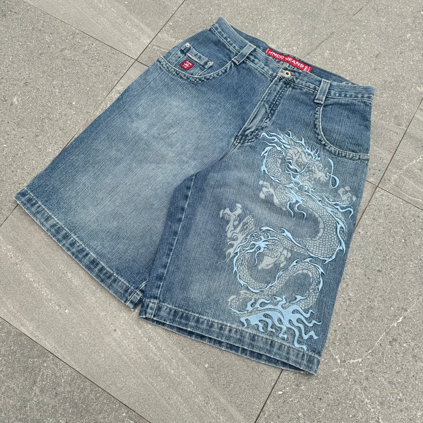 JNCO dragon jorts - 32”
