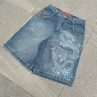 JNCO dragon jorts - 32”