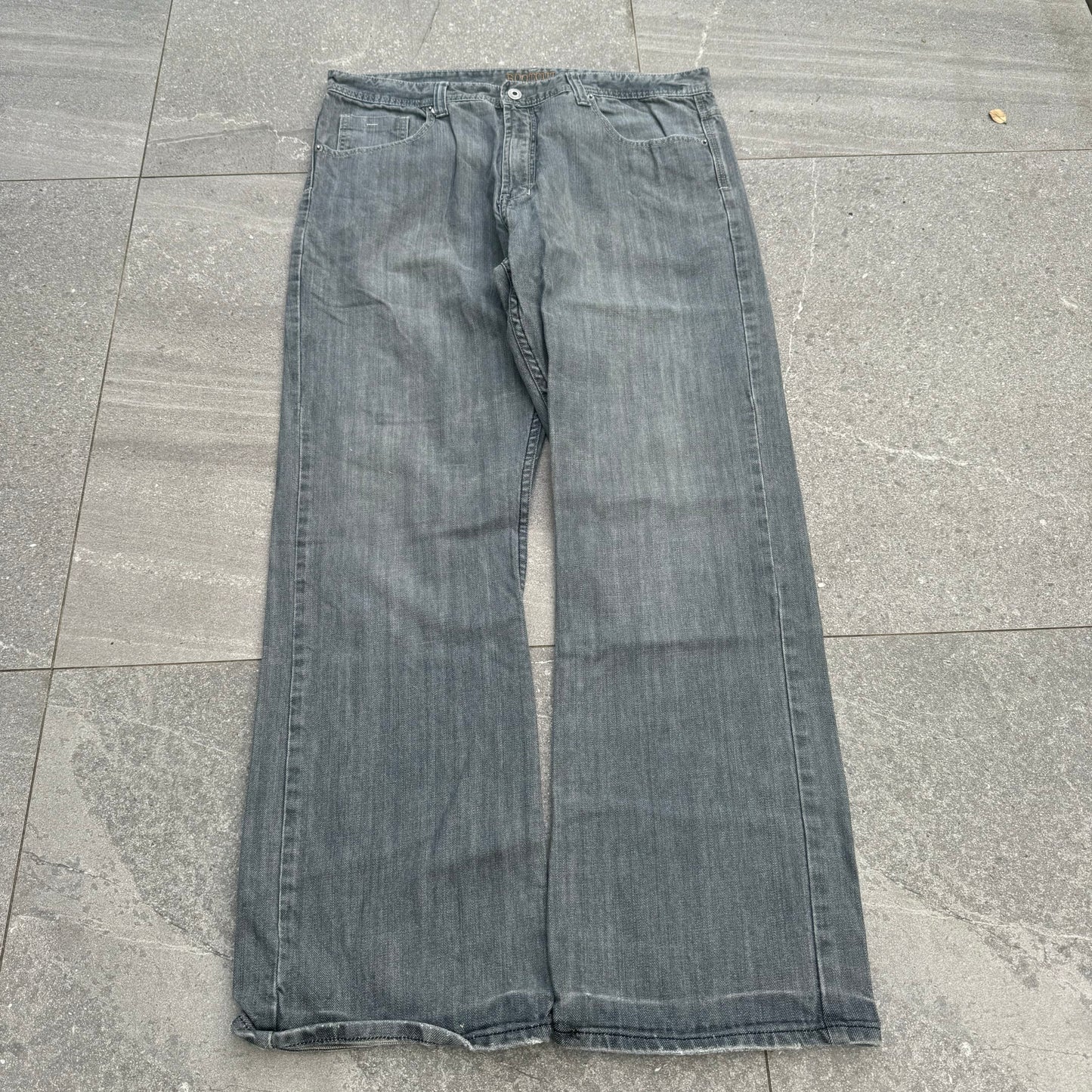 route66 grey fader bootcuts - 38x32”