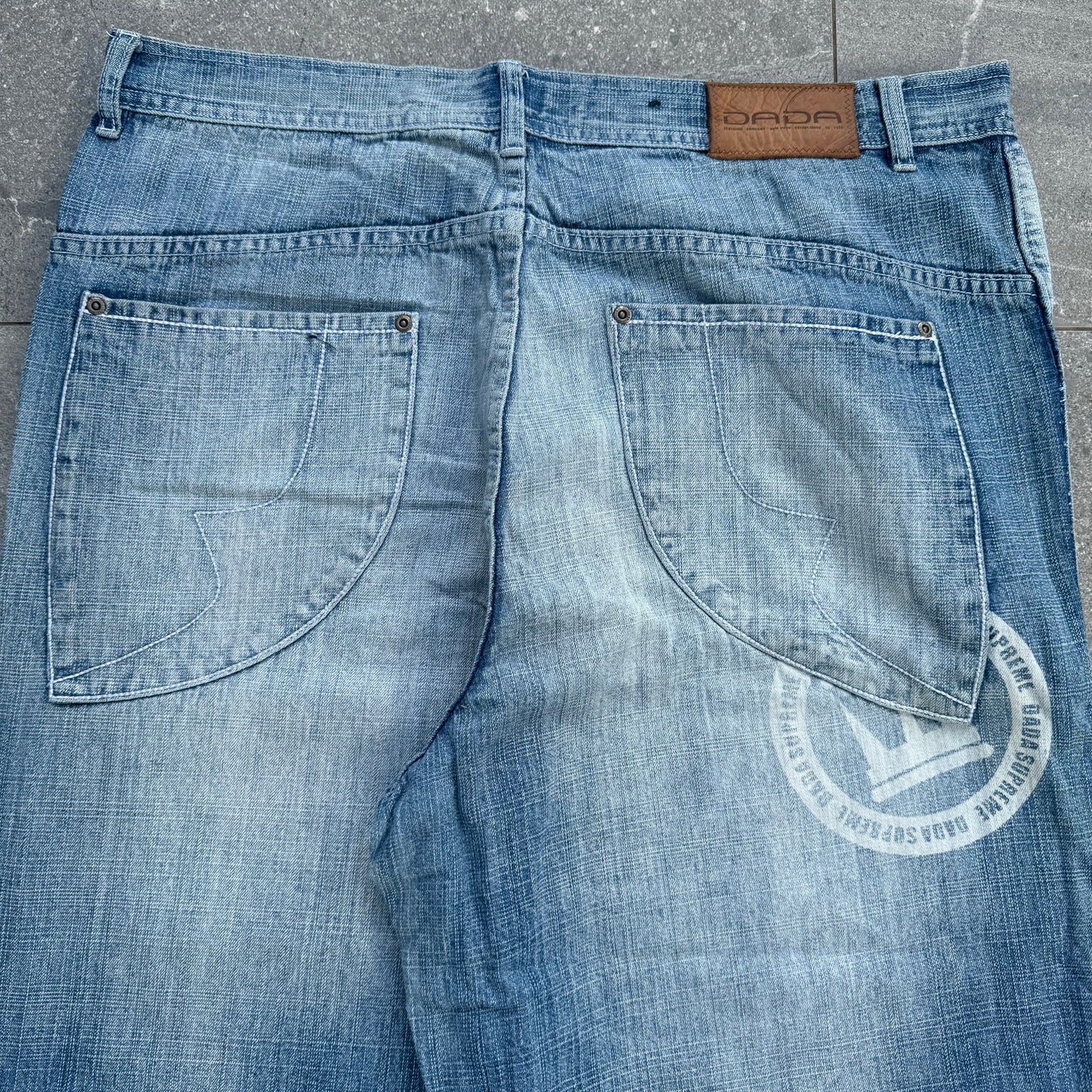 GRAIL dada AOP jeans - 38x33”