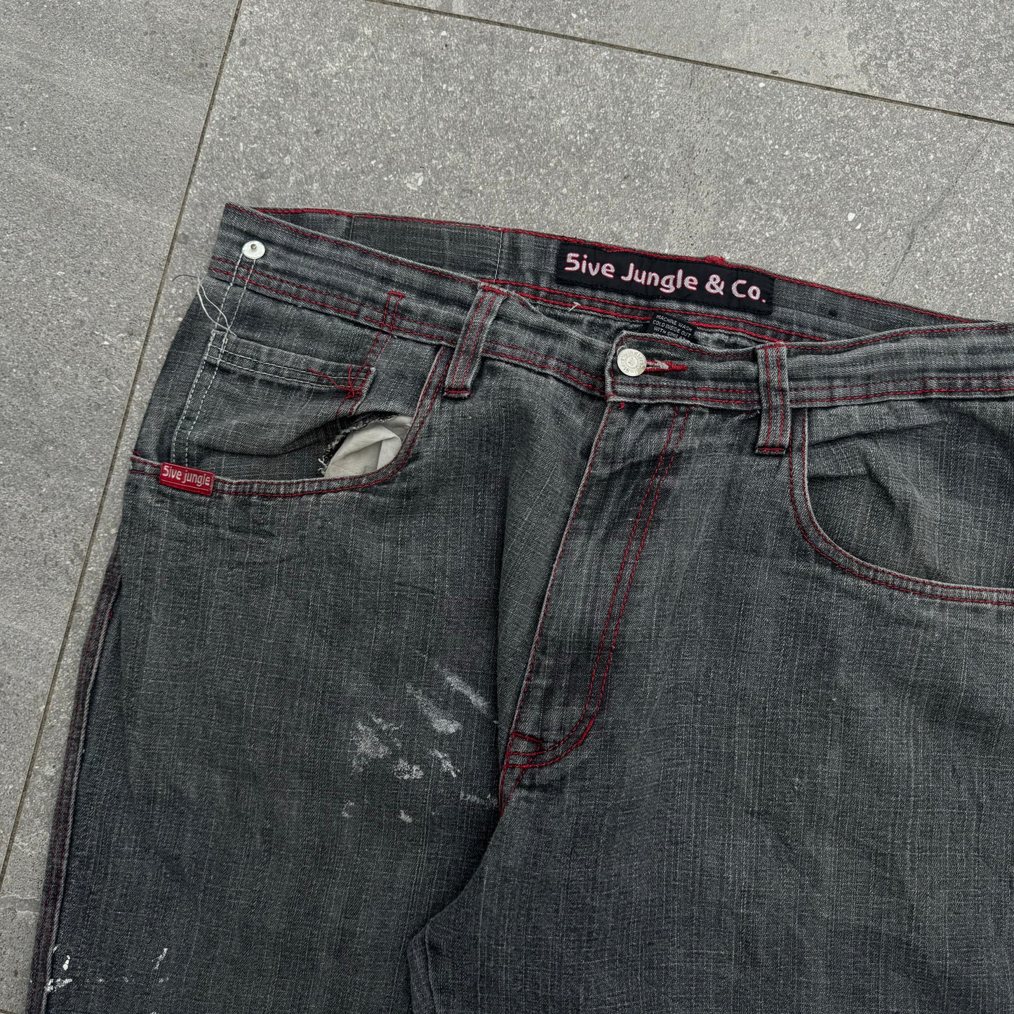 5ive jungle faders ((gangsta)) - 36x31”