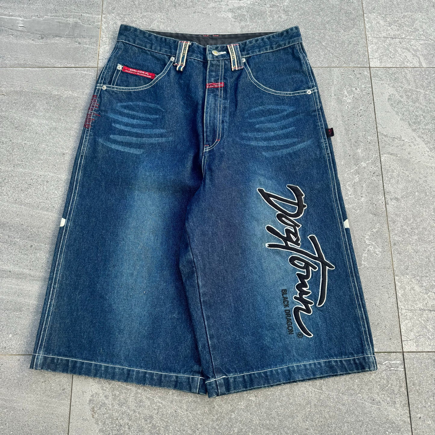 dogtown spellout jorts - 32”