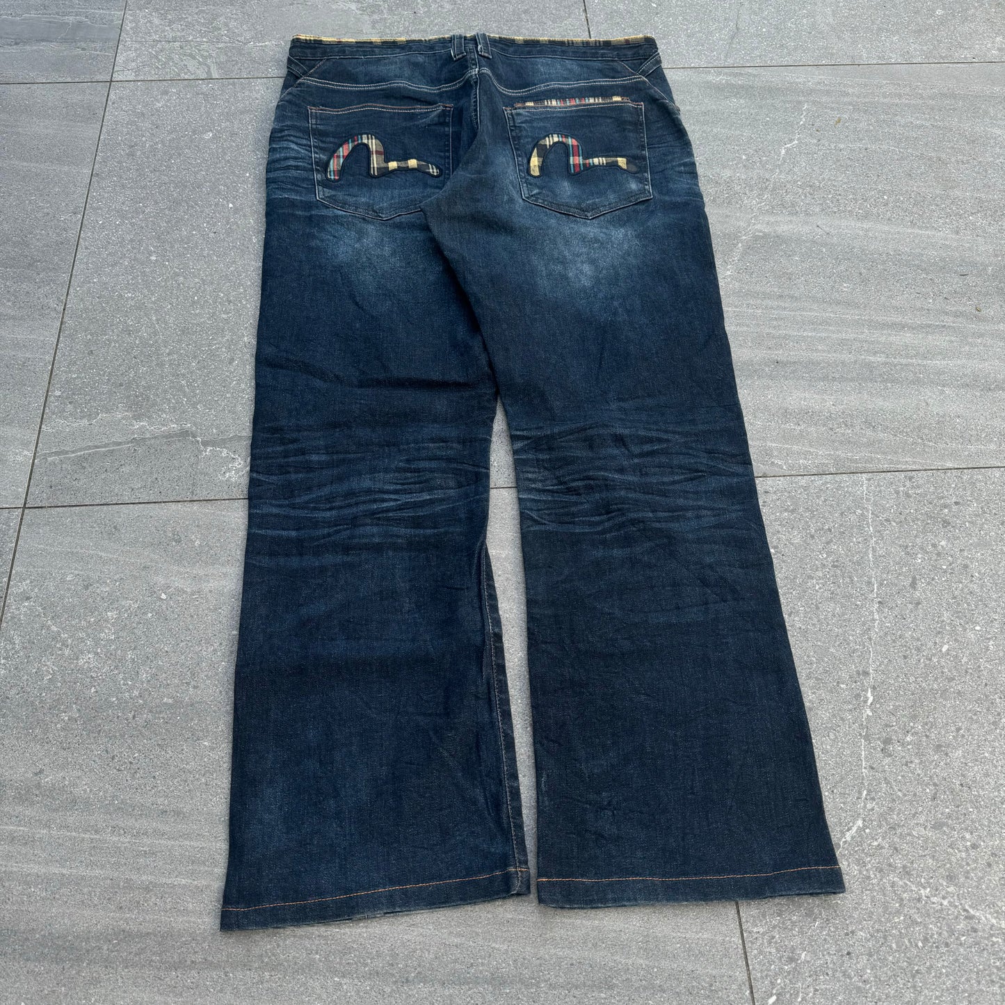 MFFFF PLAID EVISU BOOTCUTS HOLYSHit IG explore page type shit 36x31”