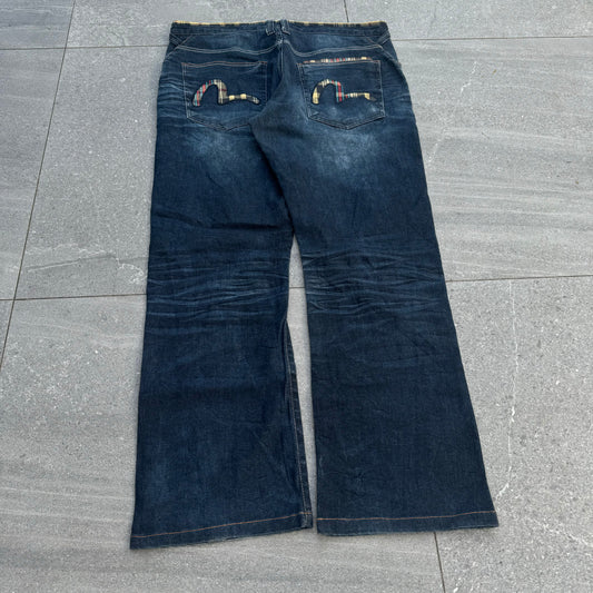 MFFFF PLAID EVISU BOOTCUTS HOLYSHit IG explore page type shit 36x31”