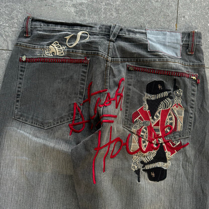 look at the wash on deez - 40x34”