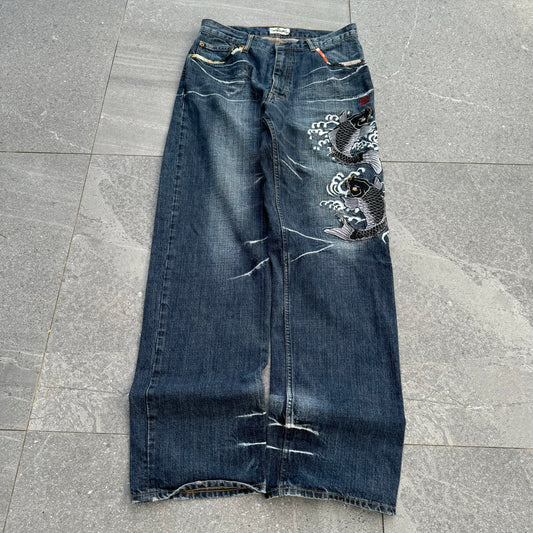 karakuri jeans - 33”