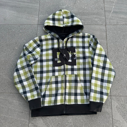 grail plaid DC hoodie - M