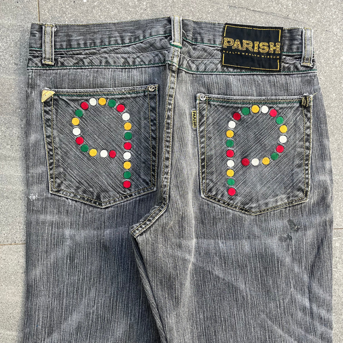 faded parish bootcuts - 34x29”