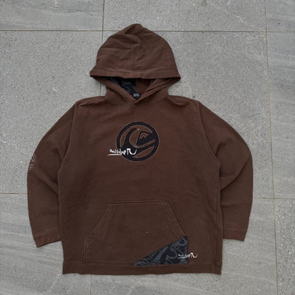 flawless quiksilver choco hoodie - XS/S
