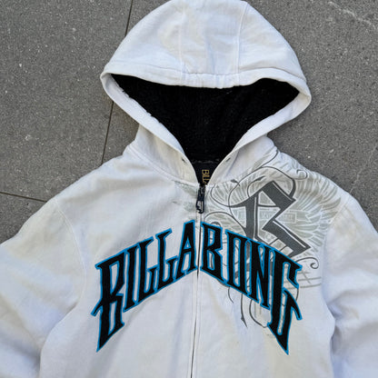 fur lined billabong zip - XL