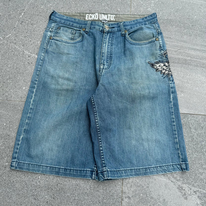 ecko winged jorts - 34”