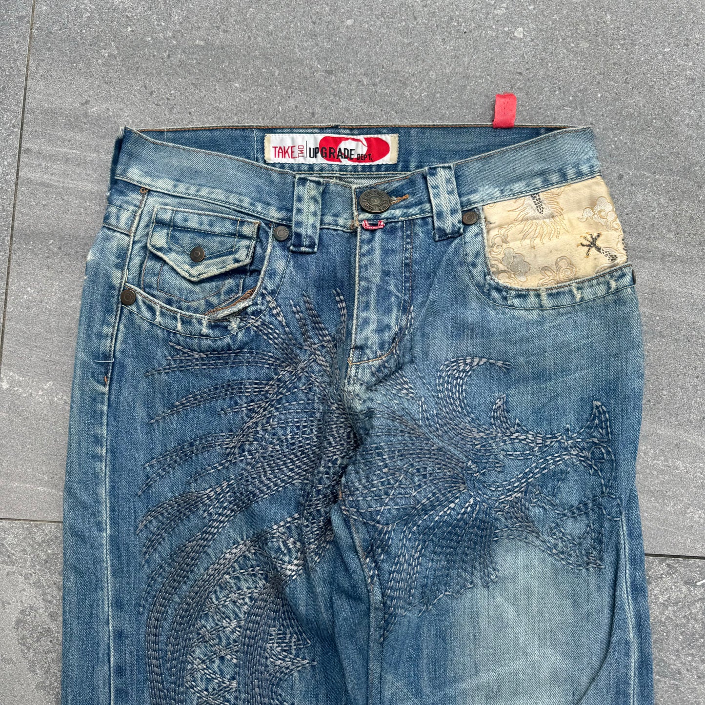 take2 made in japan jeans - 31x32”