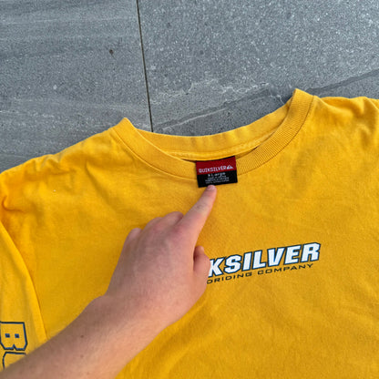 90s quiksilver quad hit longsleeve - XL