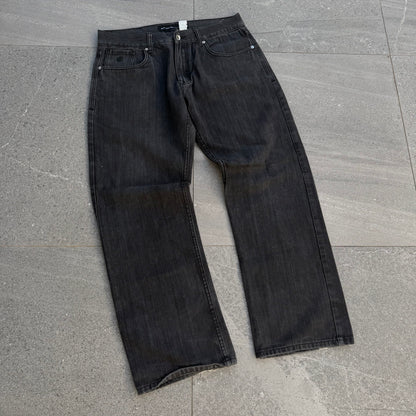 black rocawear bootcuts - 34x30”