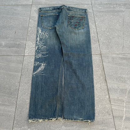 oririn japanese jeans - 38x30”
