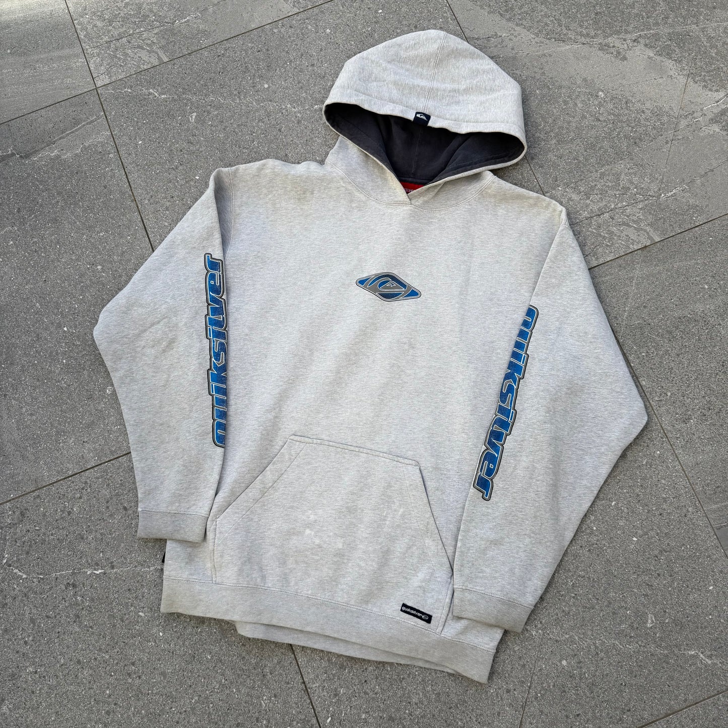 INSANE. quad hit quiksilver hoodie - M/L