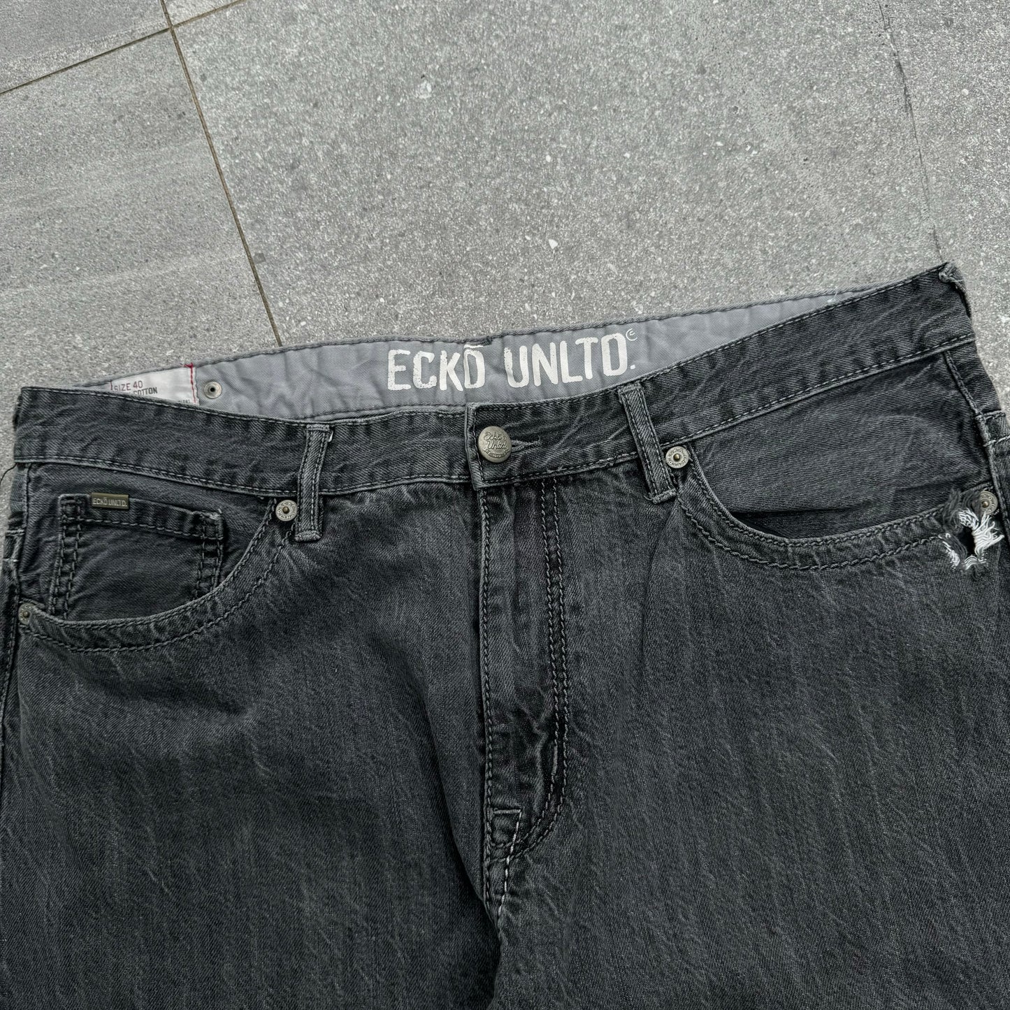 grail ecko winged jeans - 40x32”