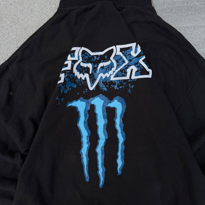 heavyyy fox X monster hoodie - XL