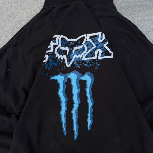 heavyyy fox X monster hoodie - XL