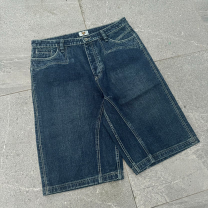 camo detailed antic jorts ((insane quality) - 36x14”