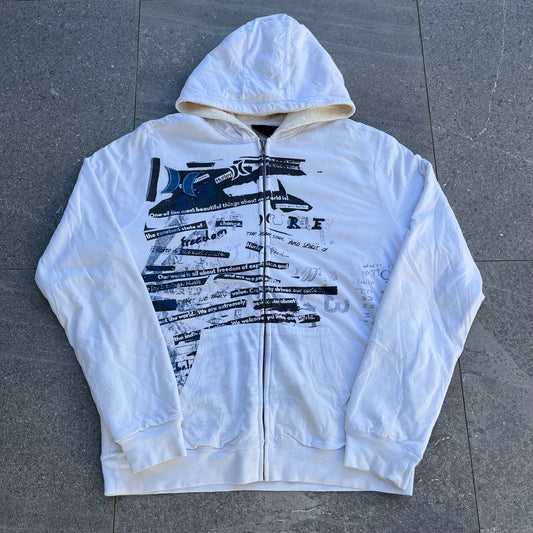 grunge hurley zip - L