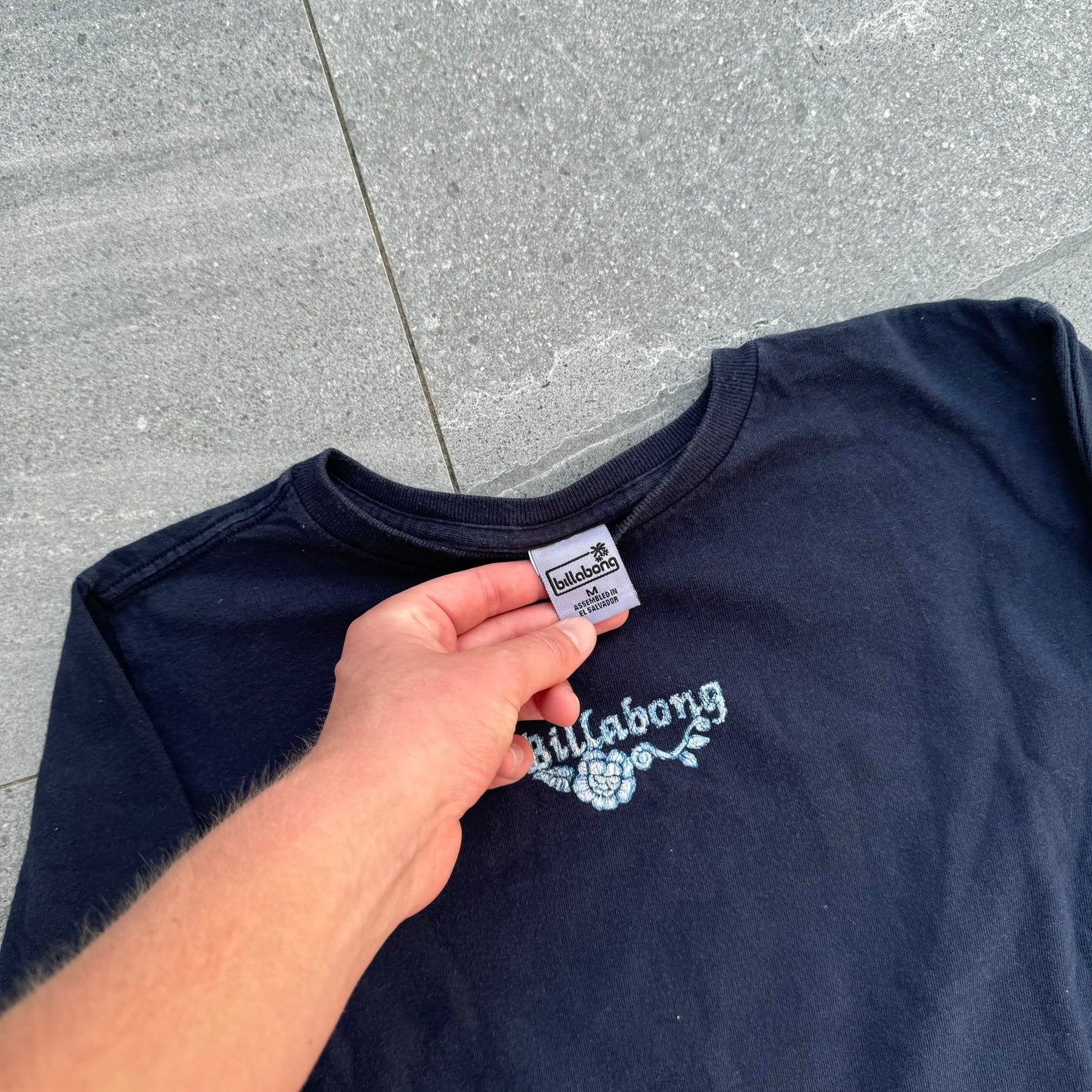 cropped billabong longsleeeve - S