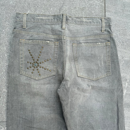 lovely studded bootcuts - 32x30”