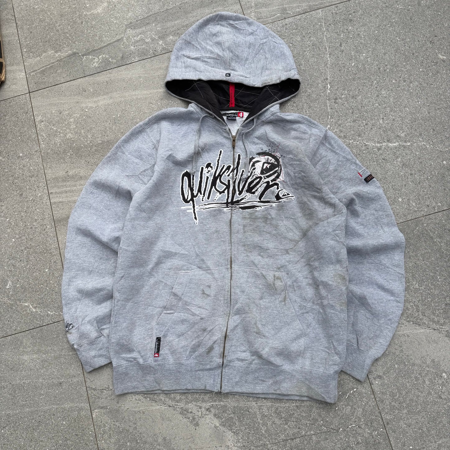 #gangsta era quiksilver hoodie - S/M