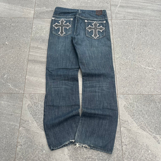 insane archair cross bootcuts - 32x32”