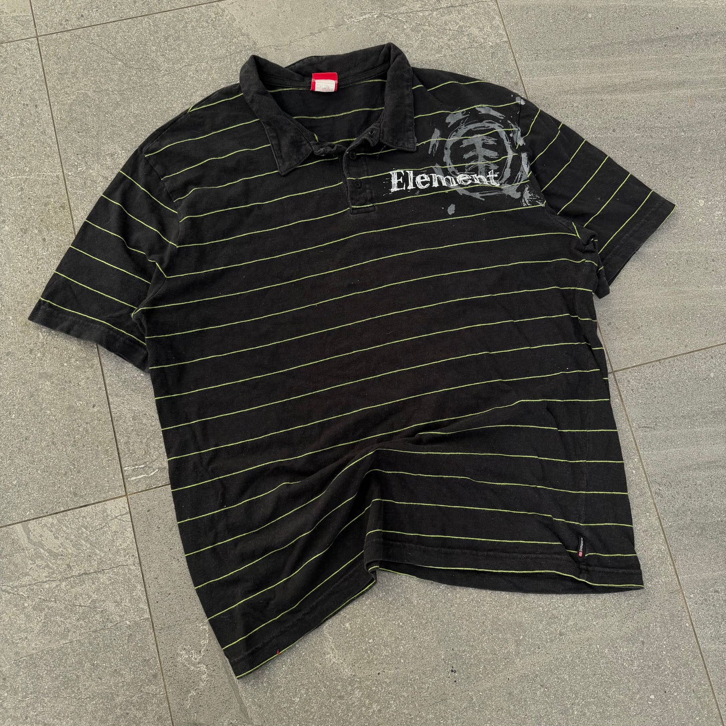 beauuuut element striped polo - M/L