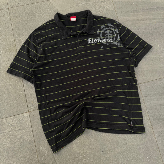 beauuuut element striped polo - M/L