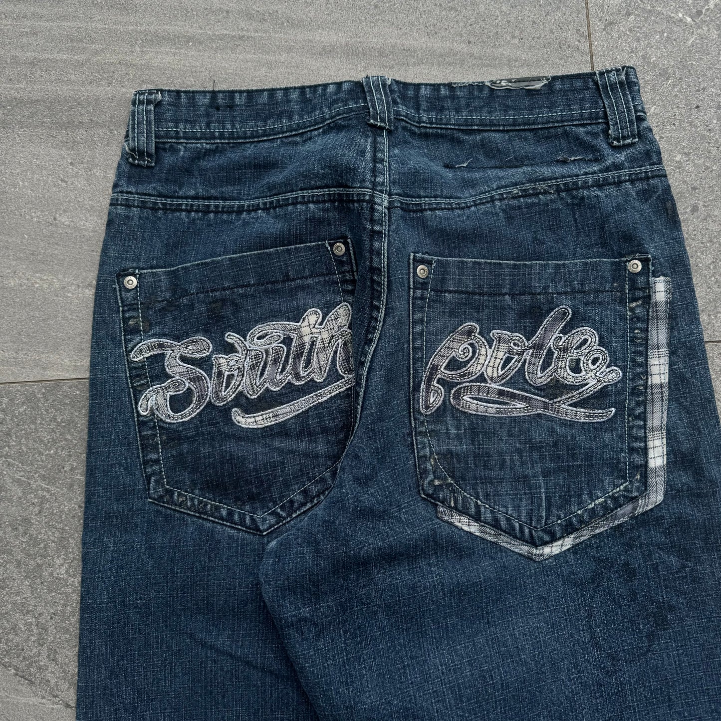 southpole plaids - 32x30”