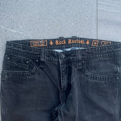 insanely rare black rock revivals - 38x30”