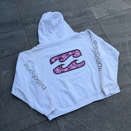 vaporwave billabong quad hit - boxy/cropped S