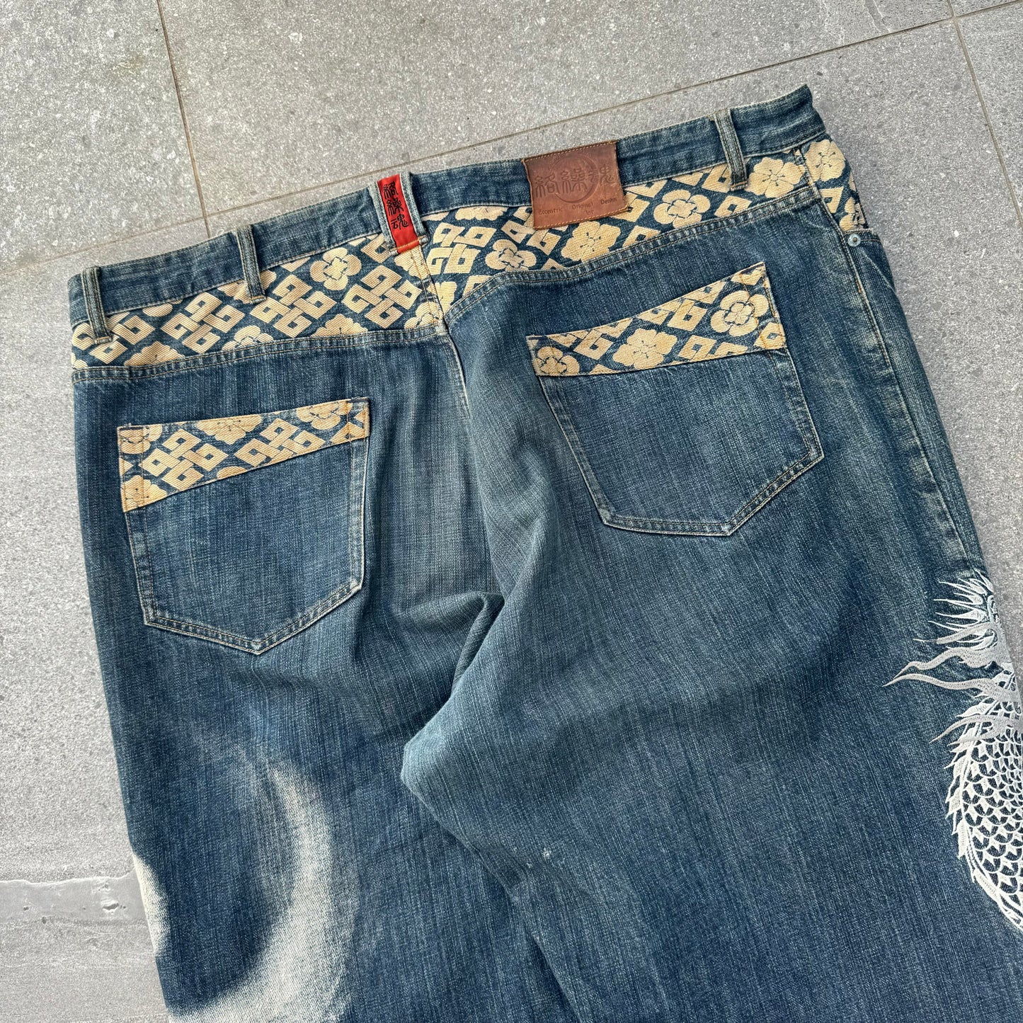 grail karakuri jeans - 46x27.5”