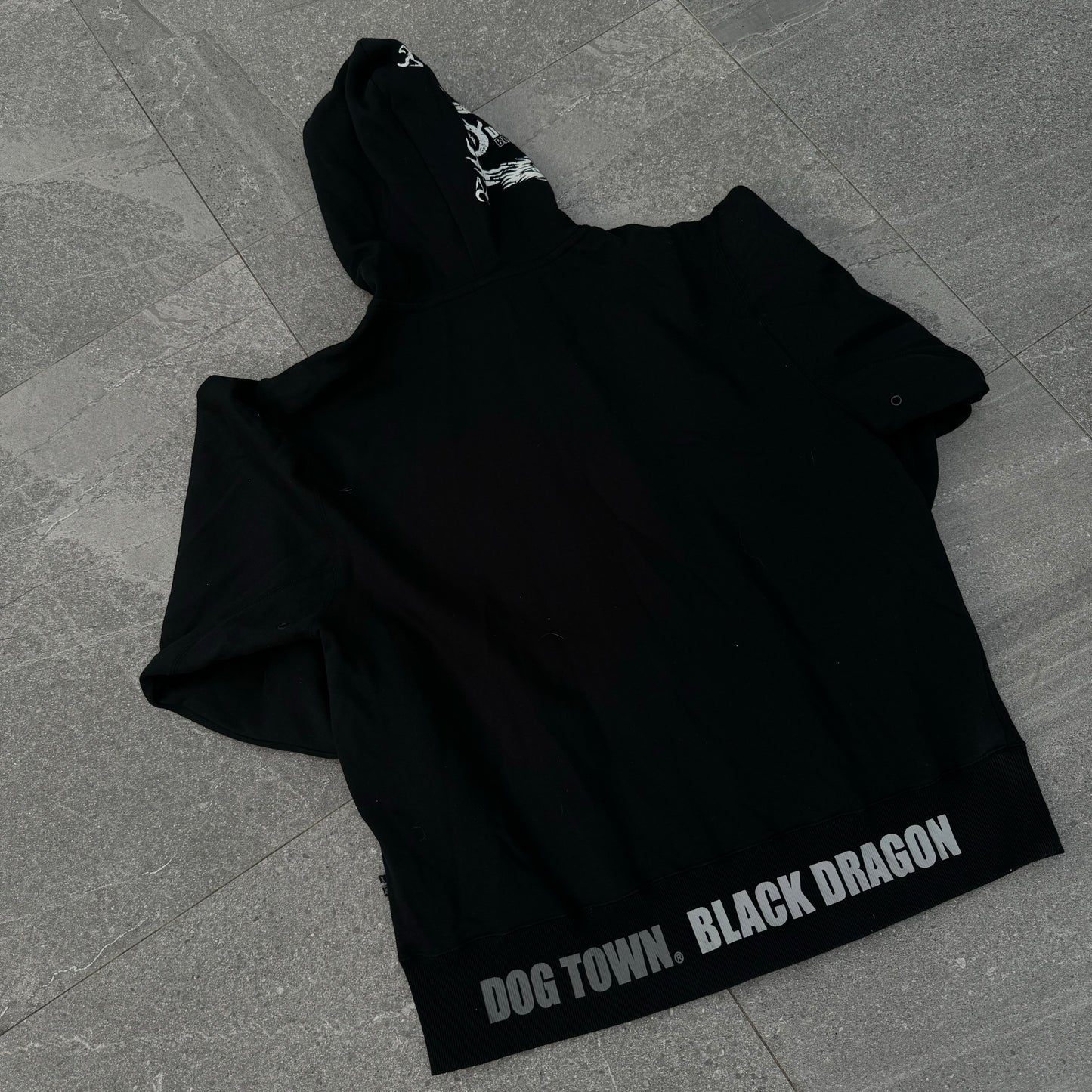 hardest dogtown hoodie - XL