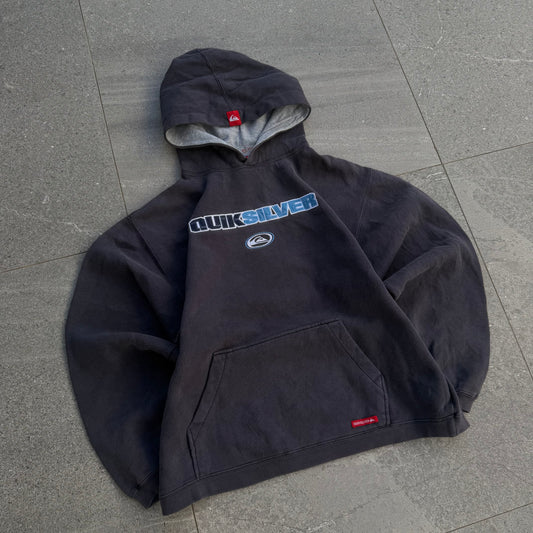 90s quiksilver hoodie - S
