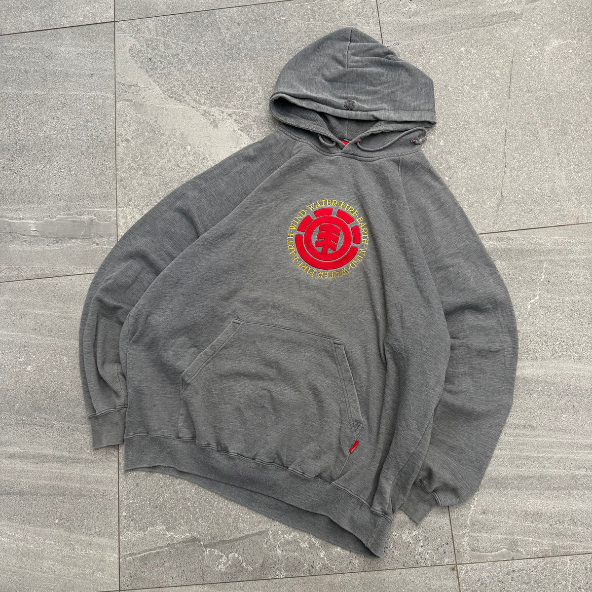 90s element raglan hoodie - XL