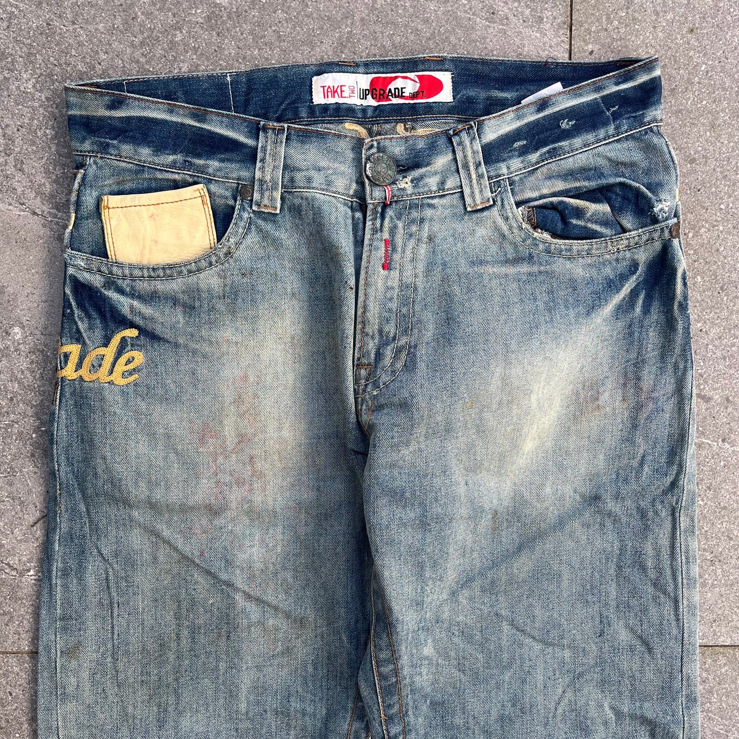 BROOOO 10/10 TAKE10 JAPANESE JEANS TJE WASH IS SOOOO GOOOOOD WTF 36x33”