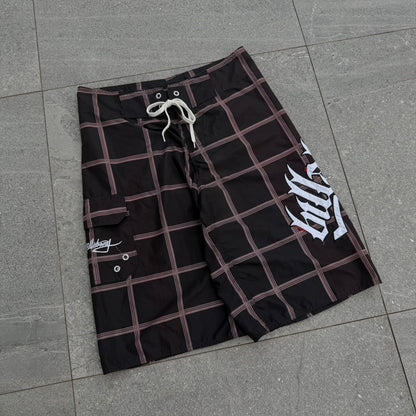 insanely rare. billabong plaid hits 🍫 32"