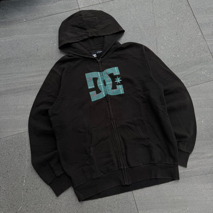 dc plaid zip - L