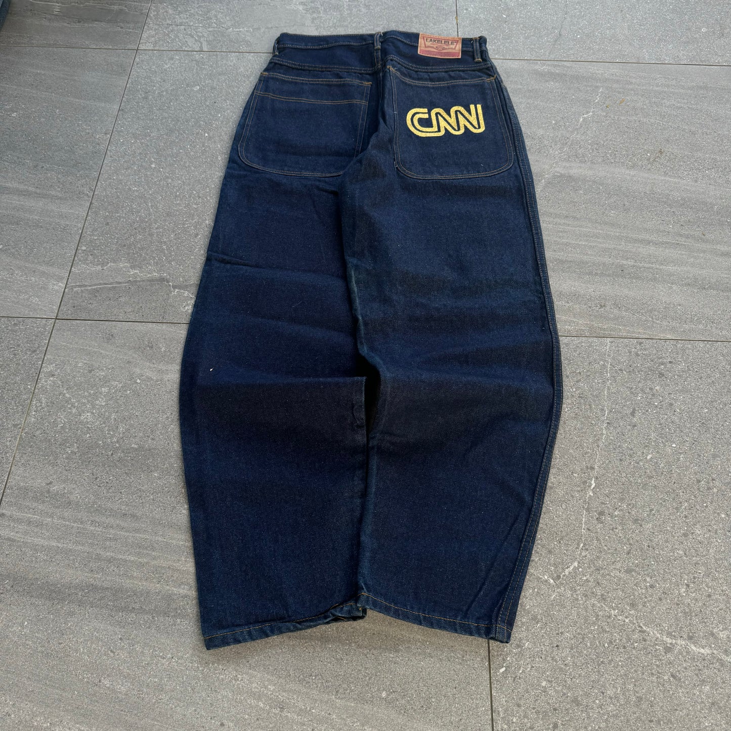 funny cnn jeans - 31x31”