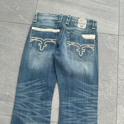 grail rock revival bootcuts 34x33”