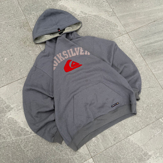 cozyyy quiksilver felt spellout - L