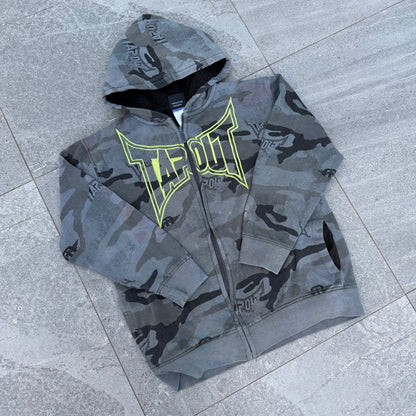 tapout camo zipup - XS
