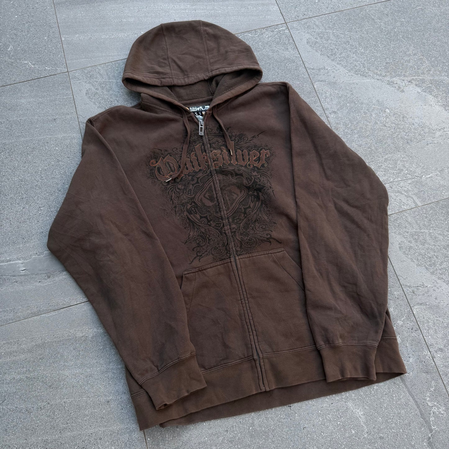 graaaail quiksilver zip - XL